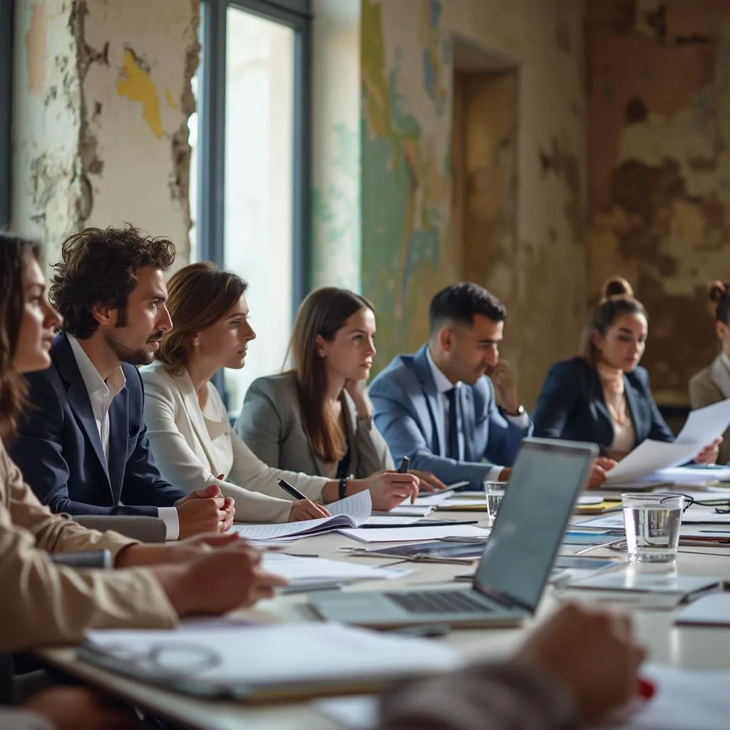 Equipo de ConsultAR en reunión estratégica