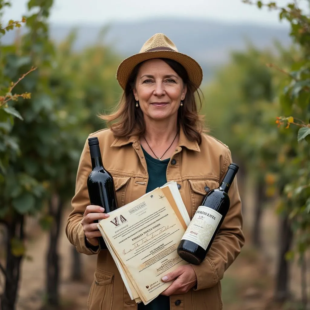 Directora de Vinos del Valle